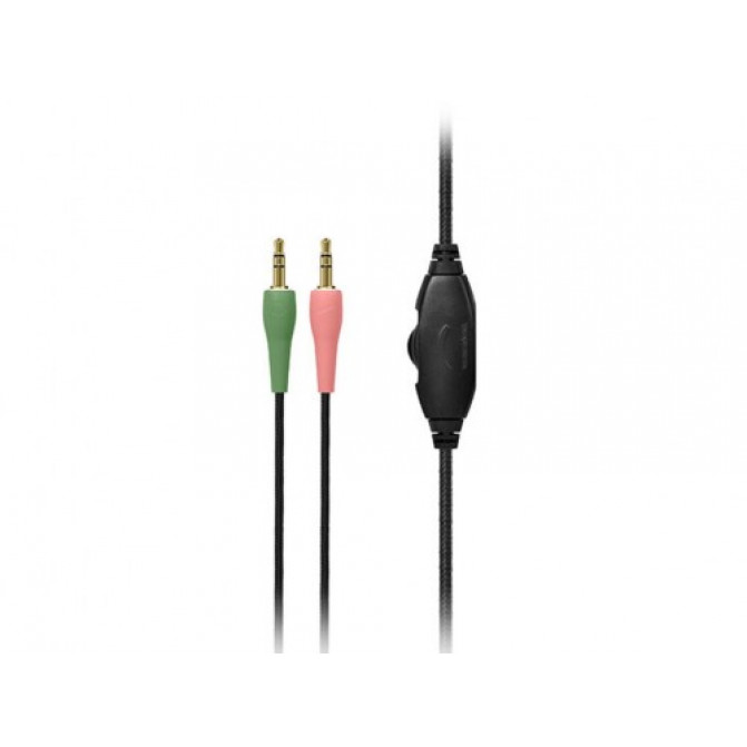 Наушники SVEN AP-675MV, с микрофоном и регулятором громкости, 2.5m, Black