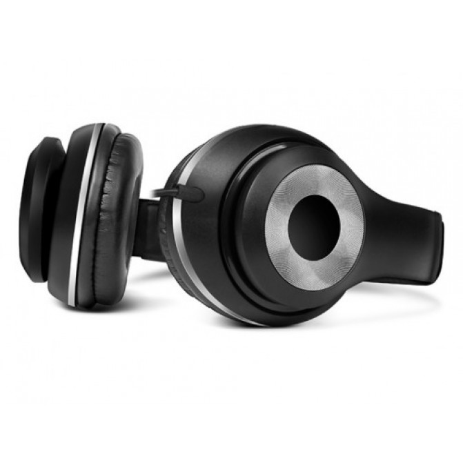 Наушники SVEN AP-930M Black/Silver, с микрофоном 3,5mm jack (4 pin) Cable 1.2m