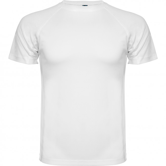 Мужская футболка Roly MonteCarlo 150 White M (Синтетика)