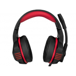 Căști SVEN AP-G890MV, de gaming cu microfon și control de volum, 2.2m, Black/Red