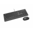 Tastatura + Mouse  Canyon SET-14, Slim, 12 multimedia functions, Black