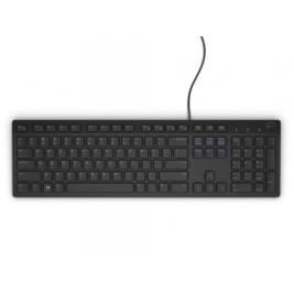 Клавиатура Dell KB216, Multimedia, Fn Keys, Quiet keys, Spill resistant, Black, Russian, USB