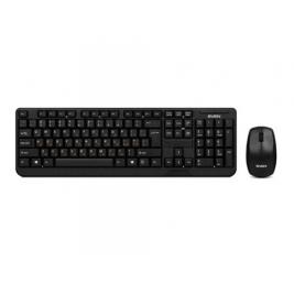 Tastatura + Mouse Wireless SVEN Comfort 3300, Splash proof, Nano rec., 2.4Ghz, 2xAA/1xAA, Black