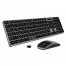 Tastatura + Mouse Wireless SVEN KB-C3000W, Silent, Low profile, 12 Fn keys, 2.4 GHz, 2xAAA/1xAA