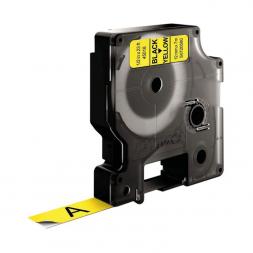 Картридж с лентой Label Dymo 45018 12mm*7m Black/Yellow Prospect