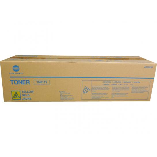 Toner Minolta Bizhub TN-611Y Yellow (460gr) Original