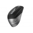 Mouse A4Tech Wireless FG35, Optical, 1000-2000 dpi, 6 buttons, Ergonomic, 1xAA, Black/Grey, USB