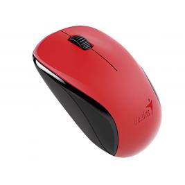 Мышь Genius NX-7000,Wireless Optical, 1200 dpi, 3 buttons, Ambidextrous, BlueEye, 1xAA, Red