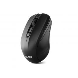 Мышь SVEN RX-270W,Wireless Optical, 800-1600 dpi, 4 buttons, Ambidextrous, Black