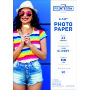 Hârtie foto A4 150gr lucioasă 20  foi