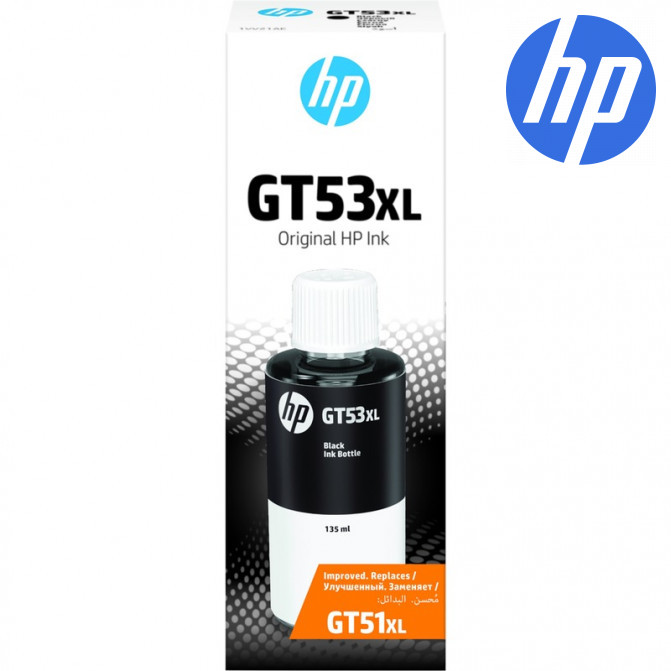 Cerneala HP Originala GT53XL Black (1VV21AE) 135ml