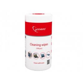 Чистящие салфетки Gembird (CK-WW100-01), Cleaning wipes LCD/TFT 100 pcs