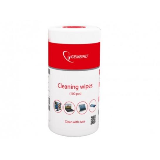 Чистящие салфетки Gembird (CK-WW100-01), Cleaning wipes LCD/TFT 100 pcs