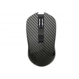 Mouse Qumo Kevlar, Optical, 800-1600 dpi, 4 buttons, Ambidextrous, 1xAA, Black