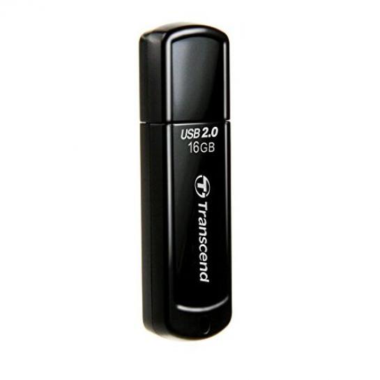 USB Флэш 16GB USB2.0 Transcend "JetFlash 350", Black