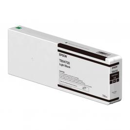 Cartuș cu jet de cerneală Epson UltraChrome HDX/HD T804700 (700ml) Light Black Original