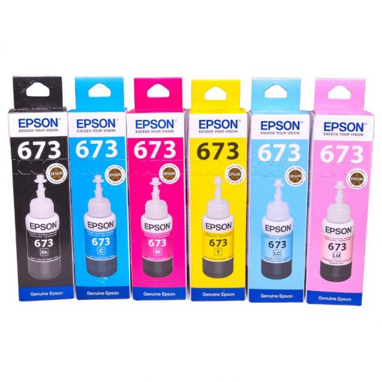 Cerneala Epson Originala T673 (6 culori)