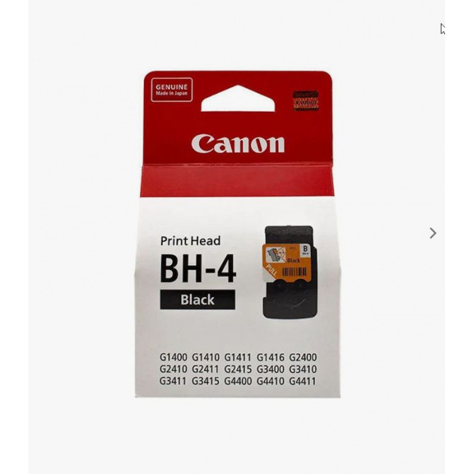 Cap de imprimare Canon BH-4 G1400/G1411/G4400/G4410/G3410/G3400/G3411/G2400/G2410/G2411/G2415/G2416 Black (QY6-8002) CA91