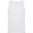 Tricou fără mâneci pentru bărbați Roly TEXAS 150 White 2XL