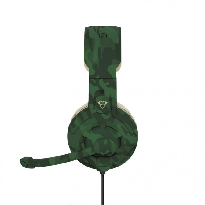 Наушники Trust GXT411C RADIUS HEADSET JUNGLE CAMO, игровые с микрофоном