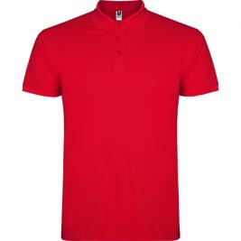 Tricou pentru bărbați Roly Polo Star 200 Red 2XL