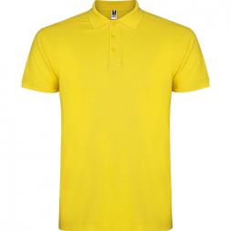 Tricou pentru bărbați Roly Polo Star 200 Yellow 2XL