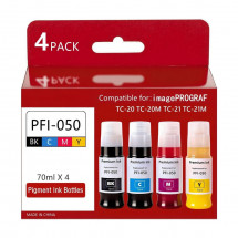 Cerneala Canon Originala PFI-050 (4 culori) imagePROGRAF TC-20/TC-20M