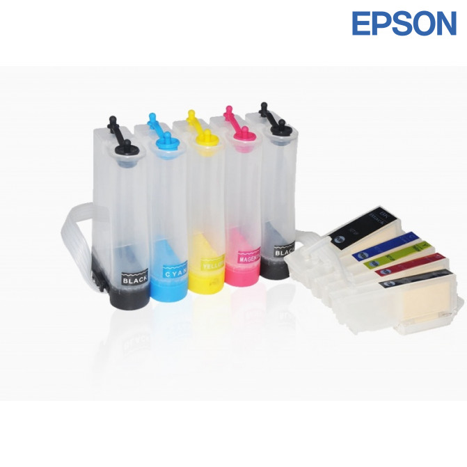 СНПЧ Epson (без чипа) XP-600/XP-605/XP-700/XP-800  INKSYSTEM