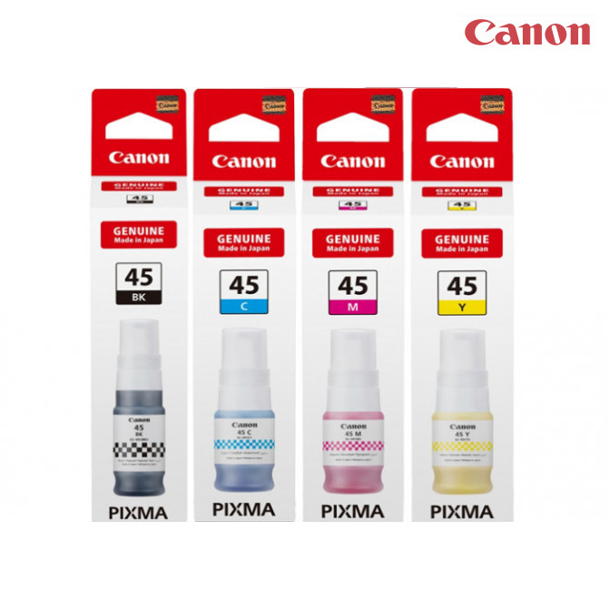Чернила Canon Original GI-45 (4 цвета) MAXIFY GX1040/GX2040