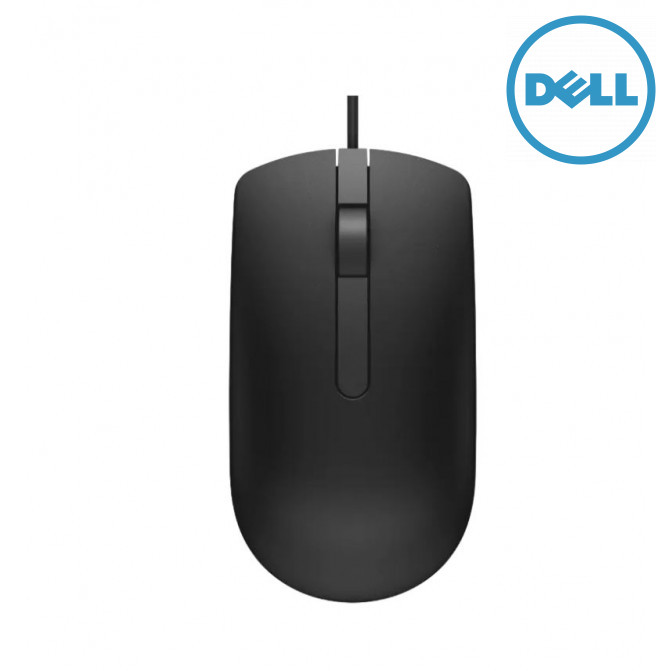 Мышь Dell MS116, Проводное, Чёрный