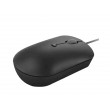 Мышь Lenovo 400 USB-C Compact Wired, Проводное, Чёрный