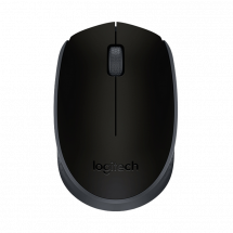 Мышь Logitech Wireless M171, Беспроводное, Черно - Серый