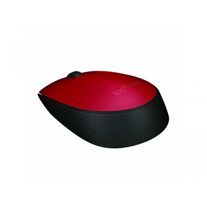 Мышь Logitech Wireless M171, Беспроводное, Красный