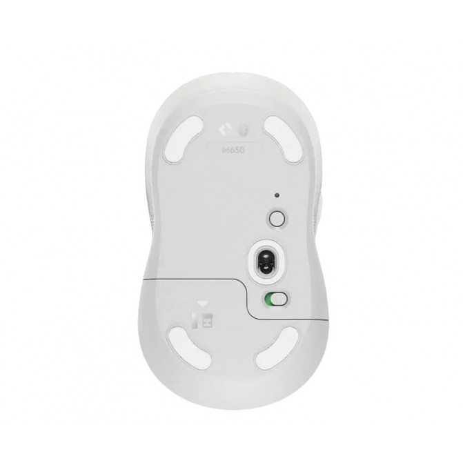 Mouse Logitech Wireless M650 L, Fara fir, Alb