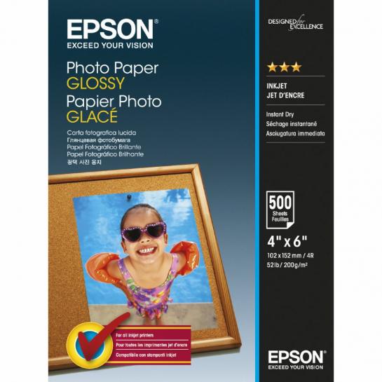 Фотобумага 4R 200 гр Глянцевая 500 листов Epson