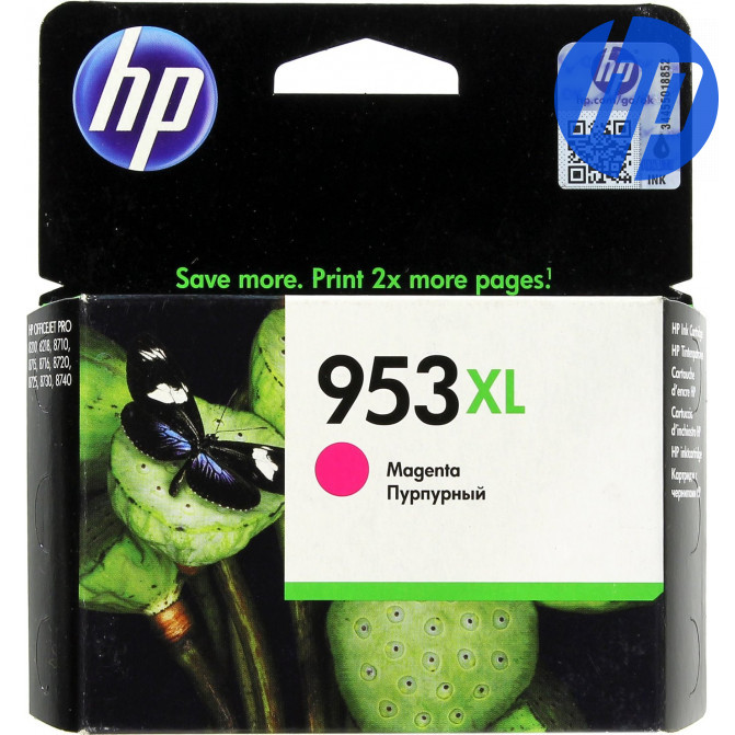 Картридж струйный HP №953XL (F6U17AE) Magenta Original