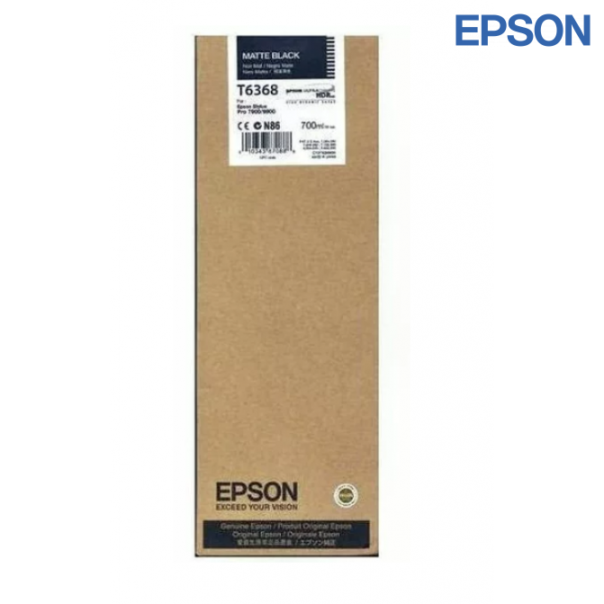 Картридж струйный Epson T636800 Matte Black Original