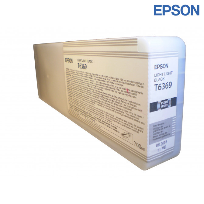 Картридж струйный Epson T636900 Light Light Black Original