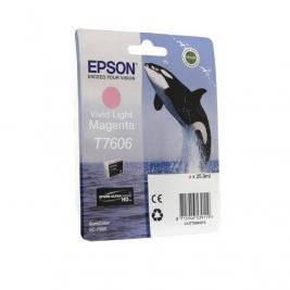 Картридж струйный Epson T760 SC-P600 Vivid Light Magenta Original