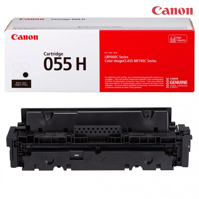 Cartuş laser Canon CRG055H Black Original