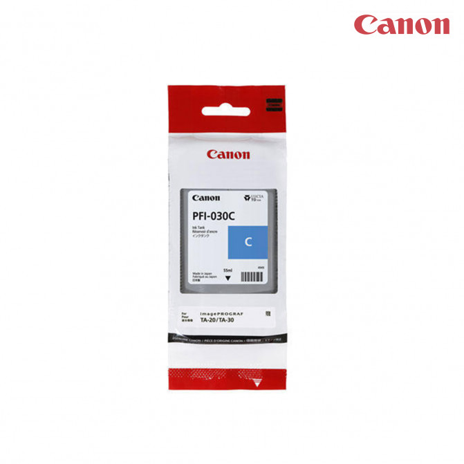Cartuș Canon PFI-030 Cyan Canon iPF TM-240/TM-340,  55ml Original