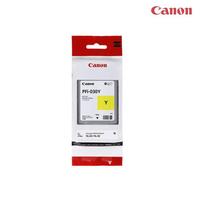 Cartuș Canon PFI-030 Yellow Canon iPF TM-240/TM-340,  55ml Original