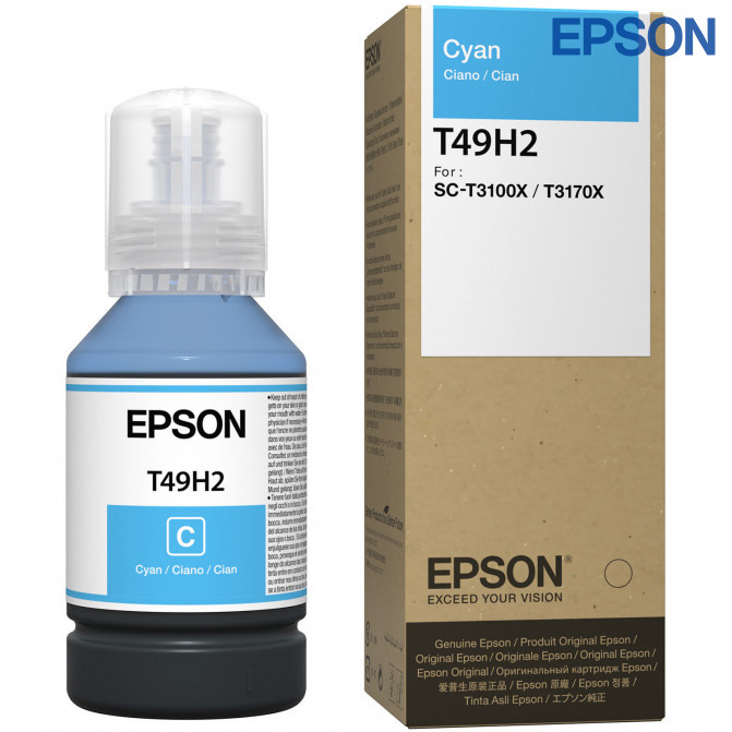 Чернила Epson Original C13T49H20N T49H2 Cyan