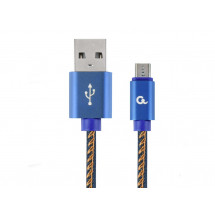 Кабель USB2.0/Micro-USB Premium Jeans, 2m