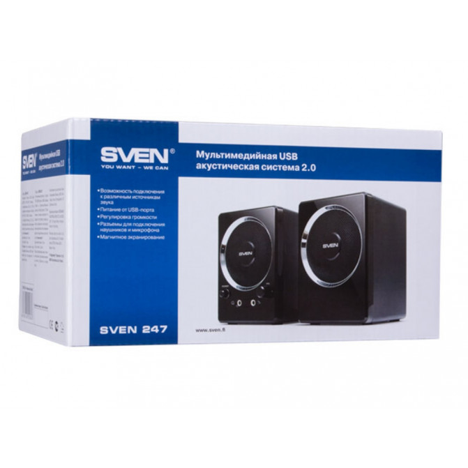 Boxe SVEN 247 Black