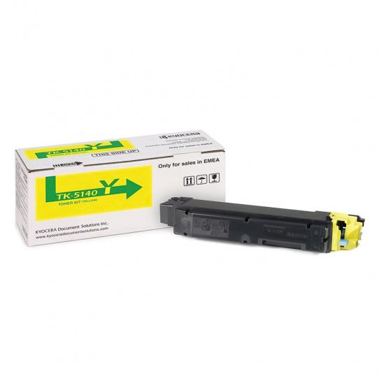 Toner cartuș Kyocera TK-5140Y yellow (ECOSYS P6130cdn) Original