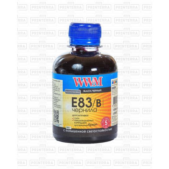 Cerneala WWM pentru imprimante Epson 200 ml Black
