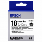 Картридж с лентой Label Epson LK-5TBN Clear Blk/Clear 18/9 Original