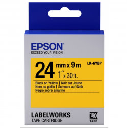 Cartuş Label Epson LK-6YBP Pastel Blk/Yell 24/9 Original