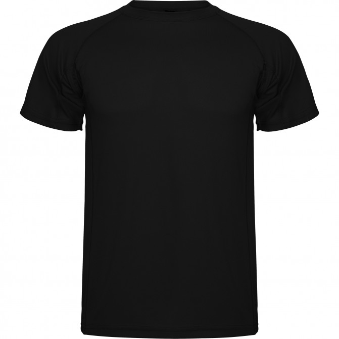 Мужская футболка Roly MonteCarlo 150 Black XL (Синтетика)